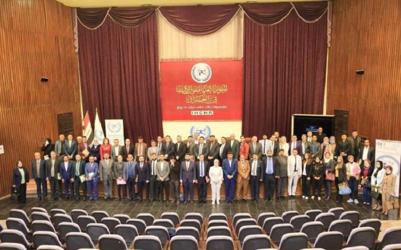 معاون العميد للشؤون العلمية تشارك في إرساء مناهج حقوق الإنسان في الجامعات والمعاهد العراقية